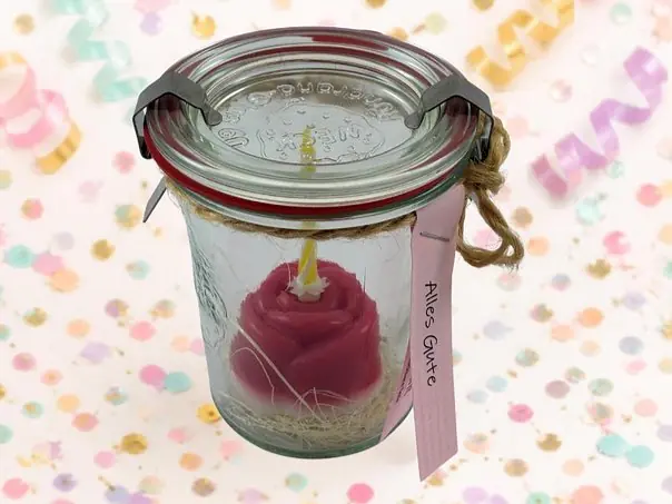 Eine Rose zum Geburtstag