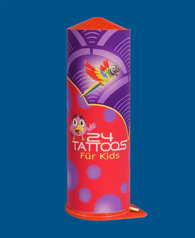 Adventsbombe : 24 Tattoos für Kids
