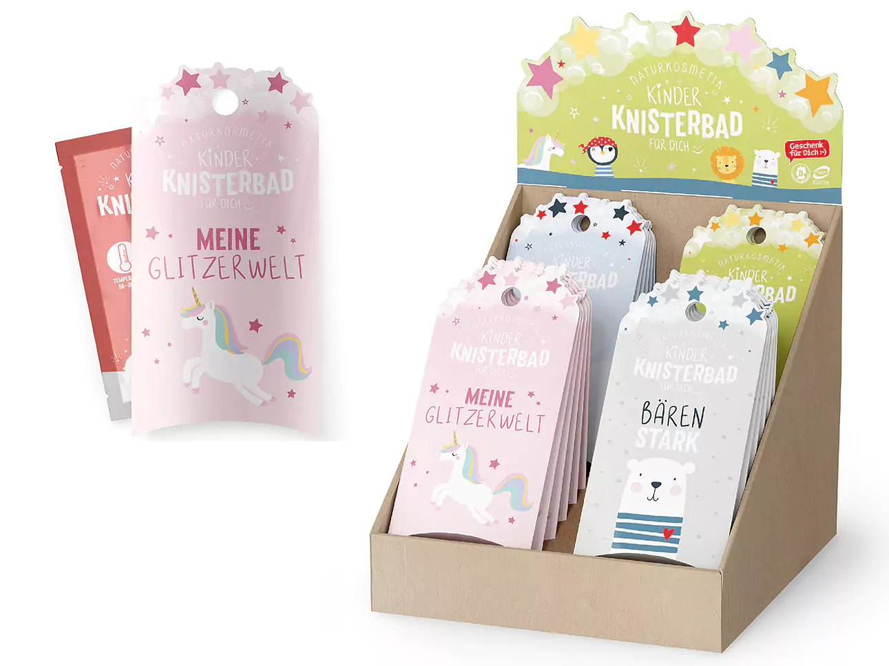 Kinder Knisterbad