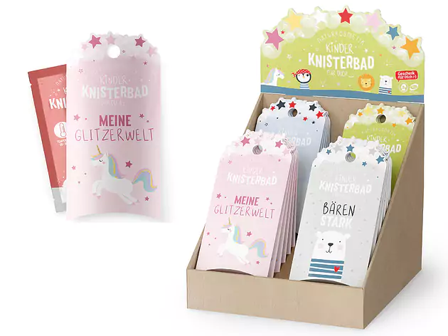 Kinder Knisterbad