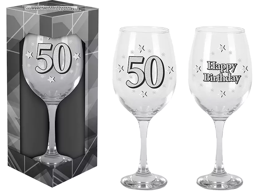 Weingläser Geburtstag