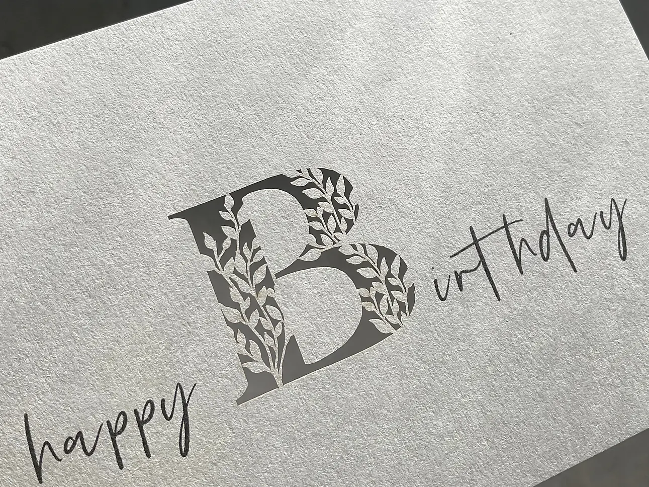 Gerburtstagskarte - Happy Birthday