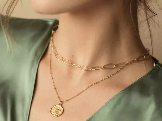 Schmuck vergoldet