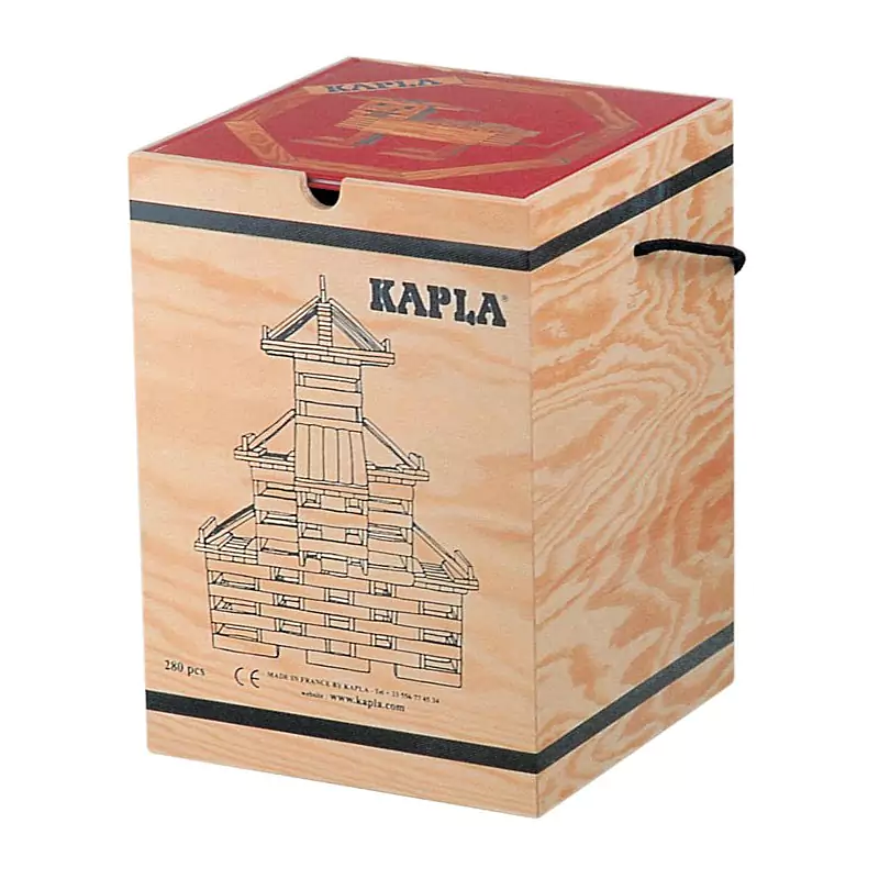 Holz-Koffer 280 Plättchen