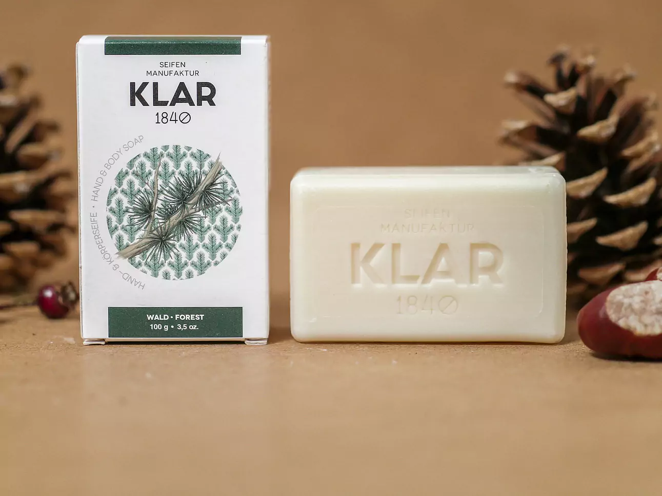 Feste Naturseifen und Shampoos von Klar Seifen (made in Germany)
