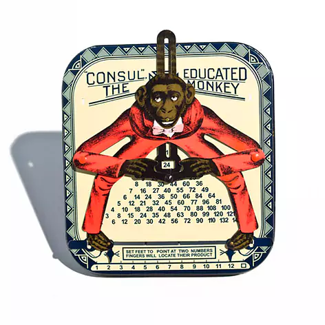 Consul der Rechenaffe - The Educated Monkey Consul, Made in India