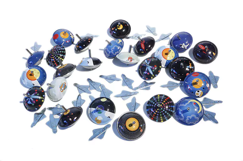 Luna der magische Kreisel, 24 Stk., Made in India