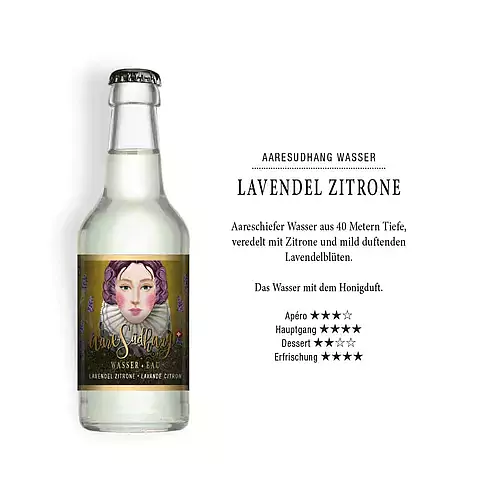 AareSüdhang Bio Wasser Lavendel-Zitrone